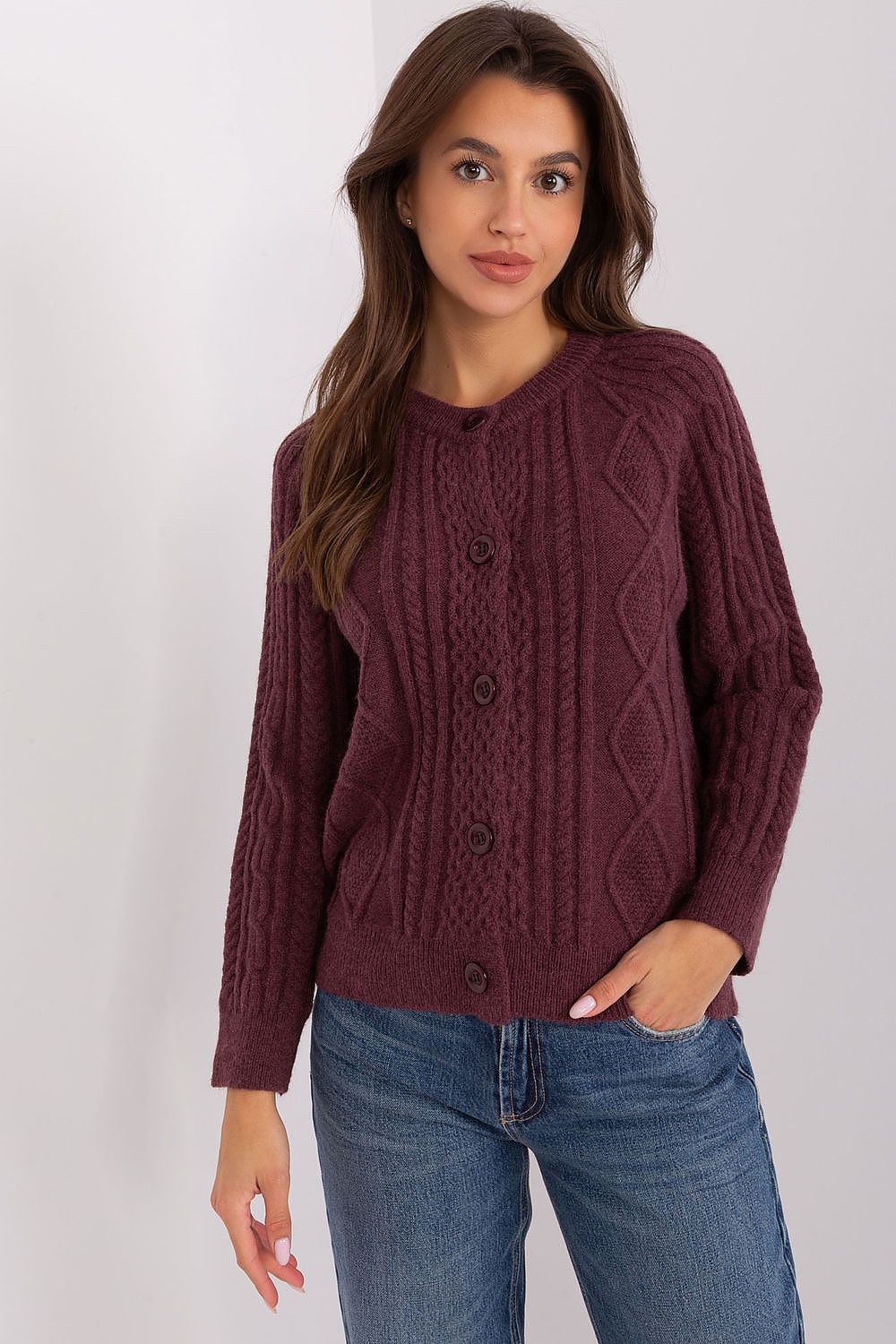 Cardigan model 186809 AT