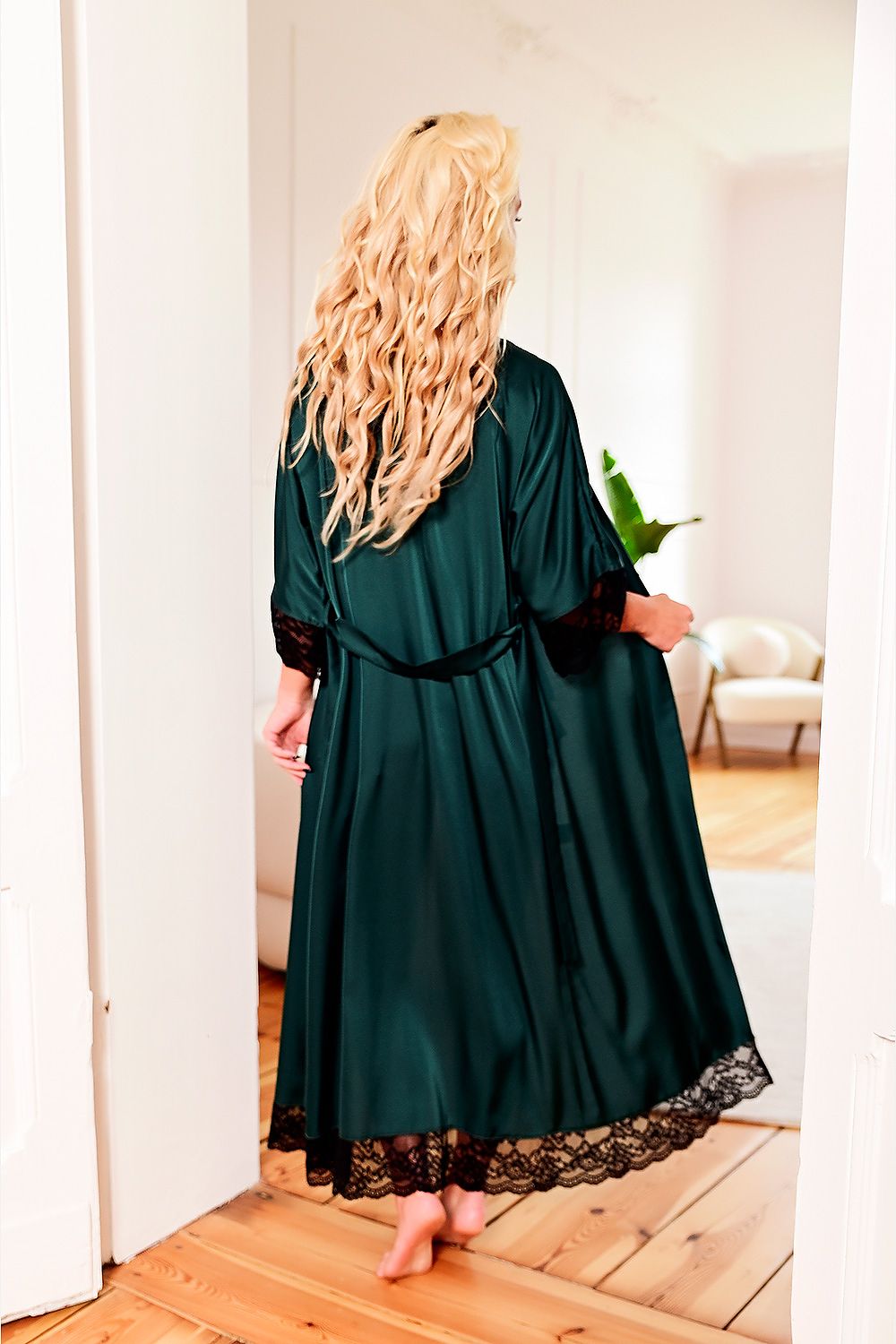 Peignoir long model 187010 Kalimo