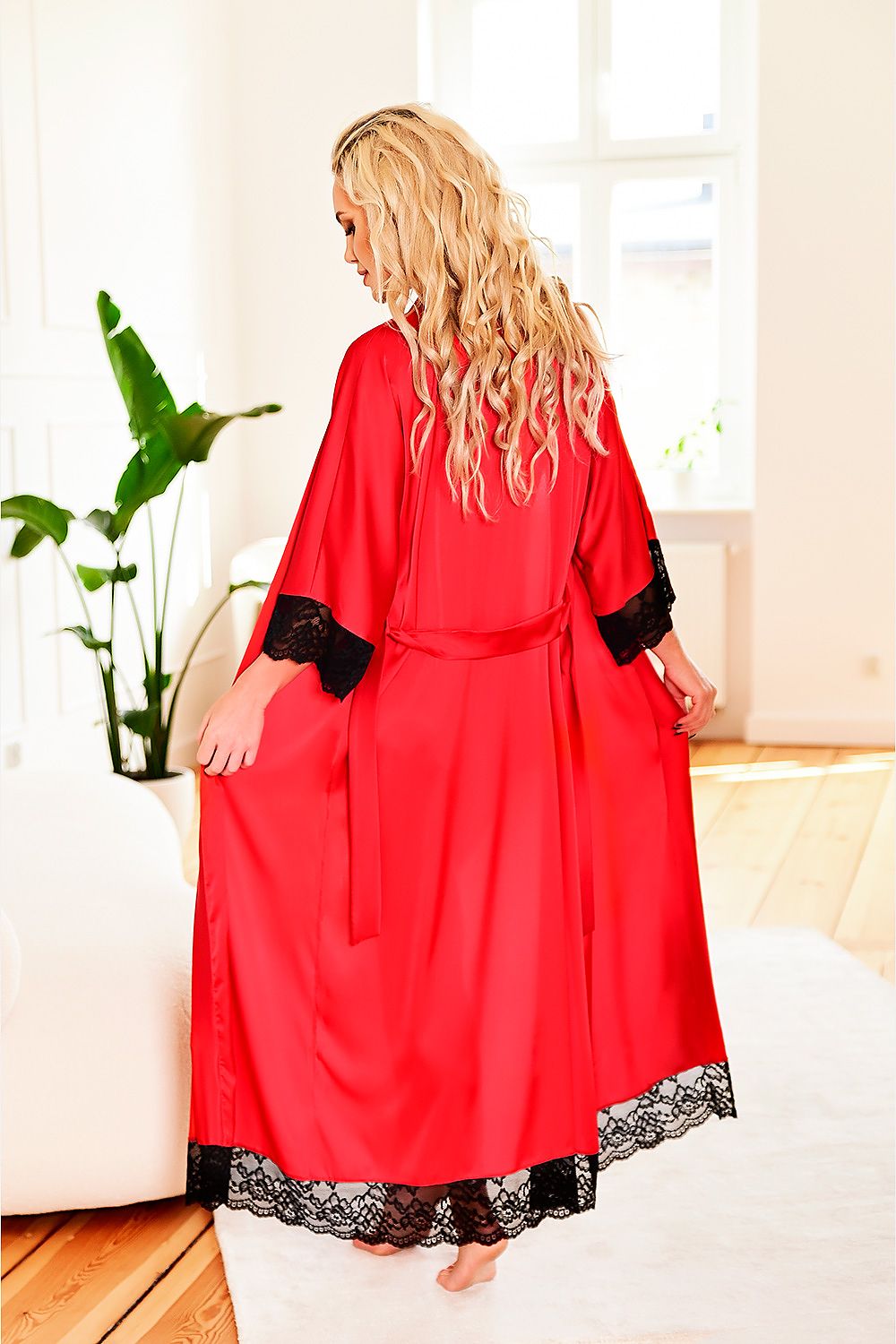 Peignoir long model 187010 Kalimo