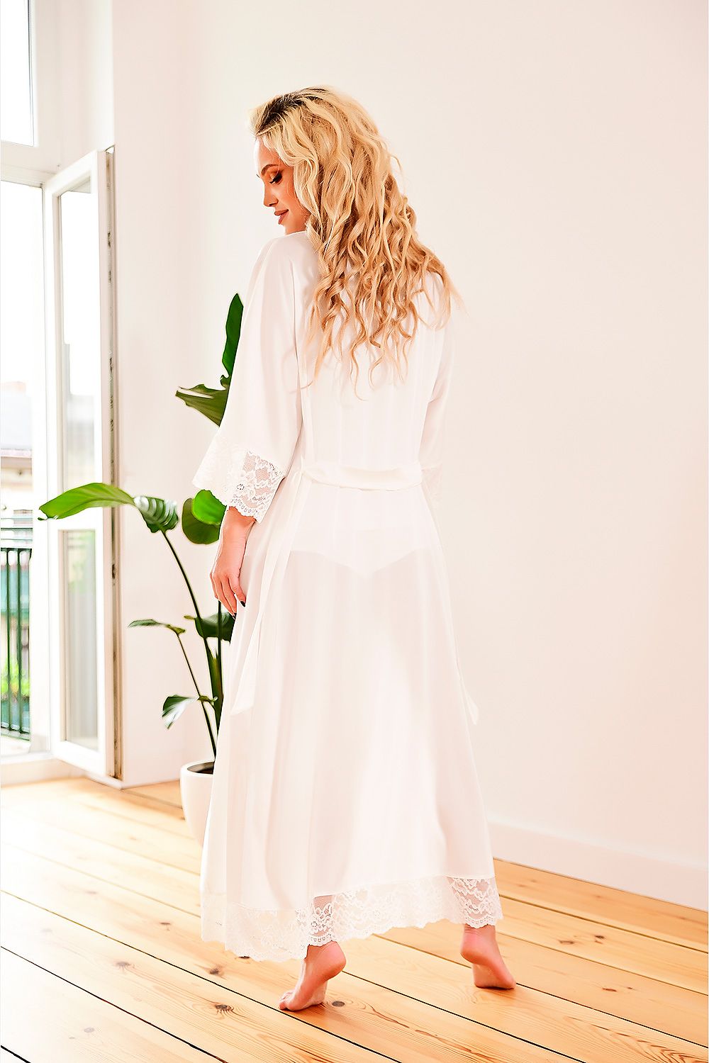 Peignoir long model 187010 Kalimo
