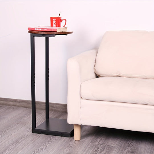 Double-Layer Metal Frame Storage Side Table LPT