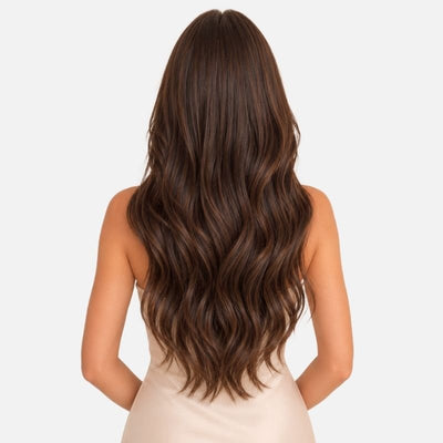 Dark Brown (2) Flat Tip Hair Extensions (50g - 100g)