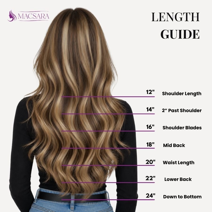 Dark Brown Balayage (2/2+6) Tape-In Hair Extensions (50g - 100g)