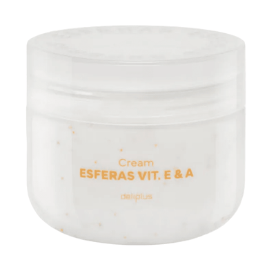 Deliplus - Crème Corps Vitamines E & A en Sphères