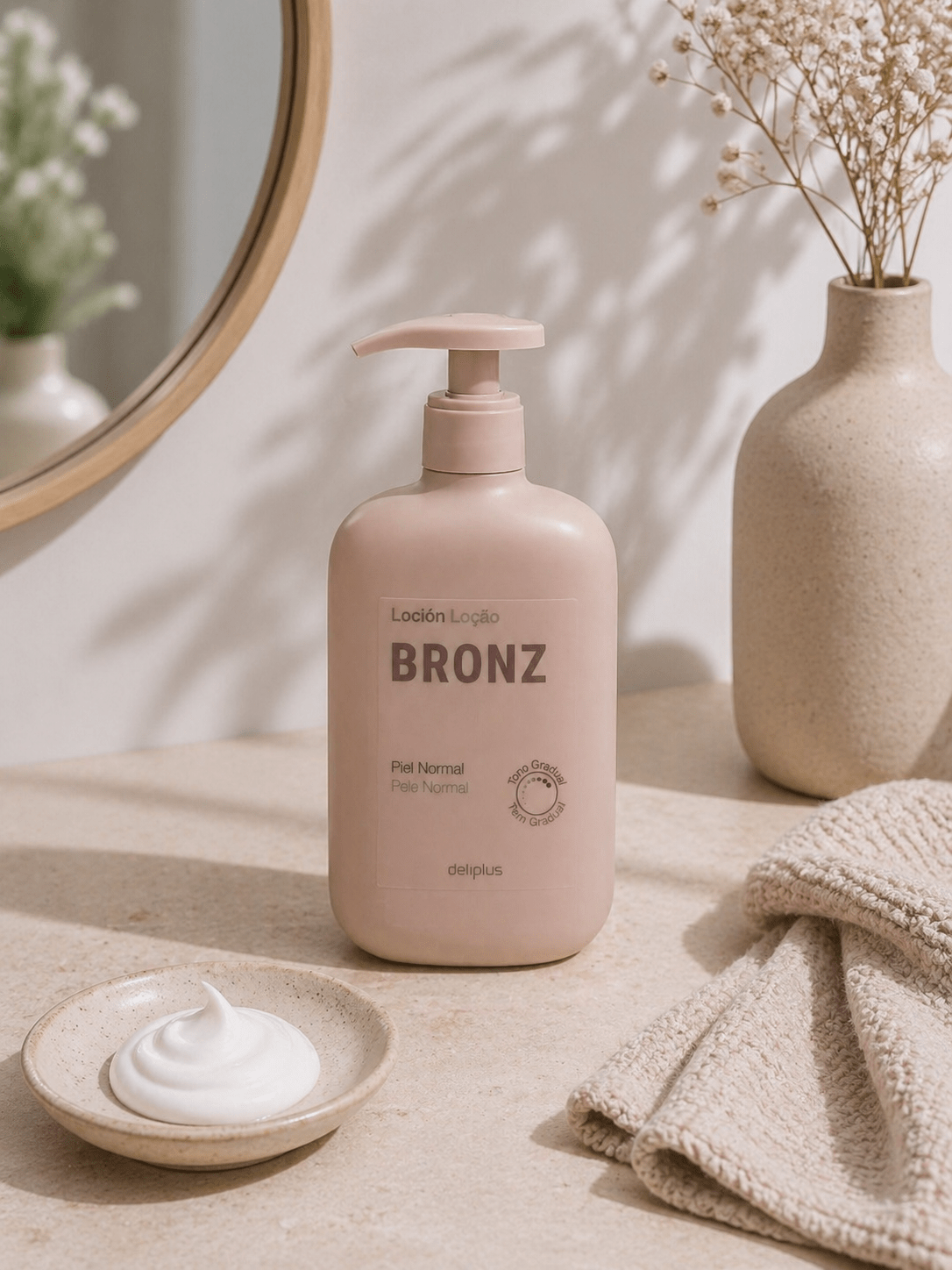 Deliplus - Lait Corps Effet Bronzé Progressif – Hydratant & Teint Naturel