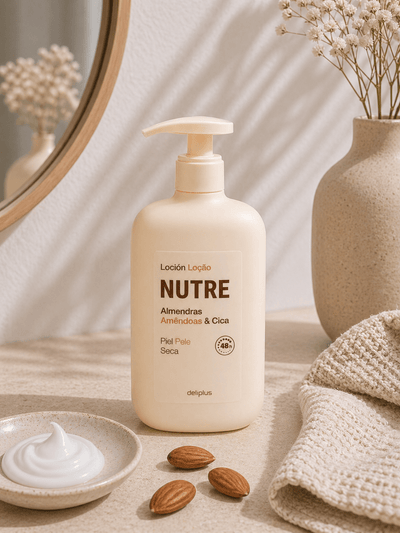 Deliplus - Lotion Corps Nourrissante Amande Douce et Cica