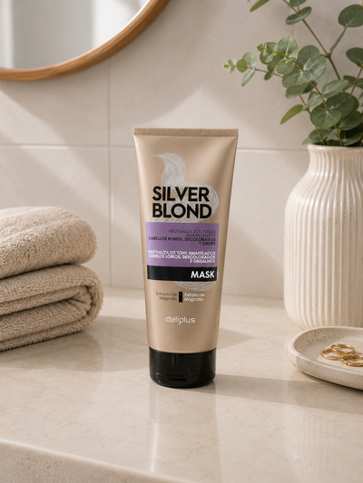 Deliplus - Masque Déjaunissant Blond et Gris