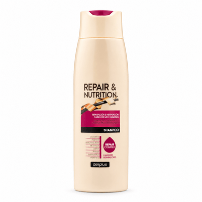 Deliplus - Routine Capillaire Repair & Nutrition - Cheveux Secs et Abîmés | 4 Produits
