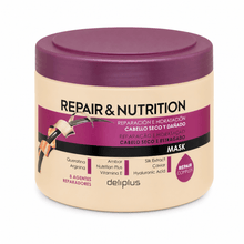 Deliplus - Routine Capillaire Repair & Nutrition - Cheveux Secs et Abîmés | 4 Produits