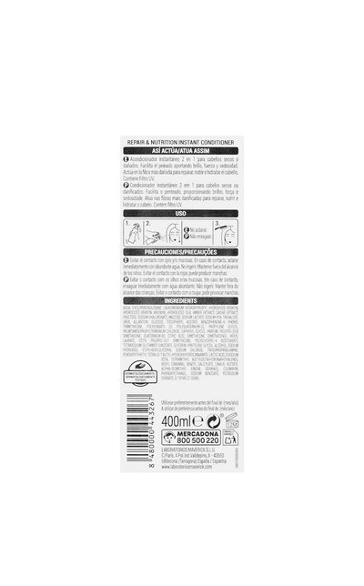Deliplus - Spray Démêlant Réparateur Sans Rinçage