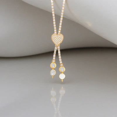LOVISA Collier Plaquée Or 24K