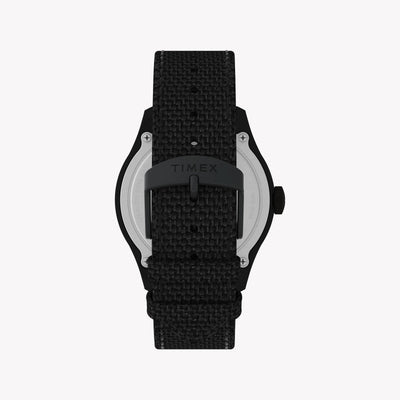 Timex Men's Black Eco-Friendly Watch, Gray Dial | Tw2w34700