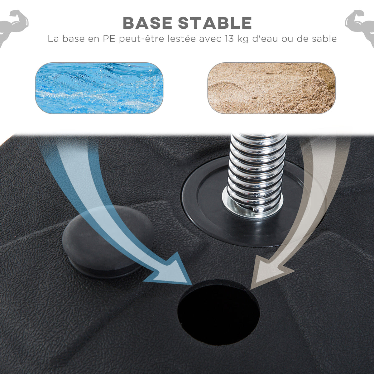 Sac de Frappe sur Pied Punching ball sur pied réglable en hauteur 126-144 cm avec gants, pompe et base de lestage pour adolescents et débutants rouge