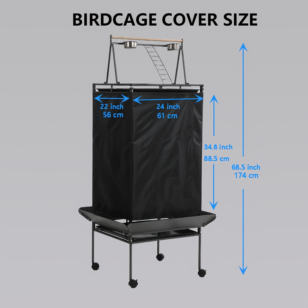 Magnetic Bird Cage Cover Windproof Warm Shield