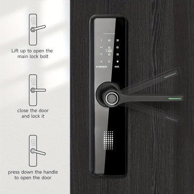 Smart WiFi Door Lock with Keypad & App Access