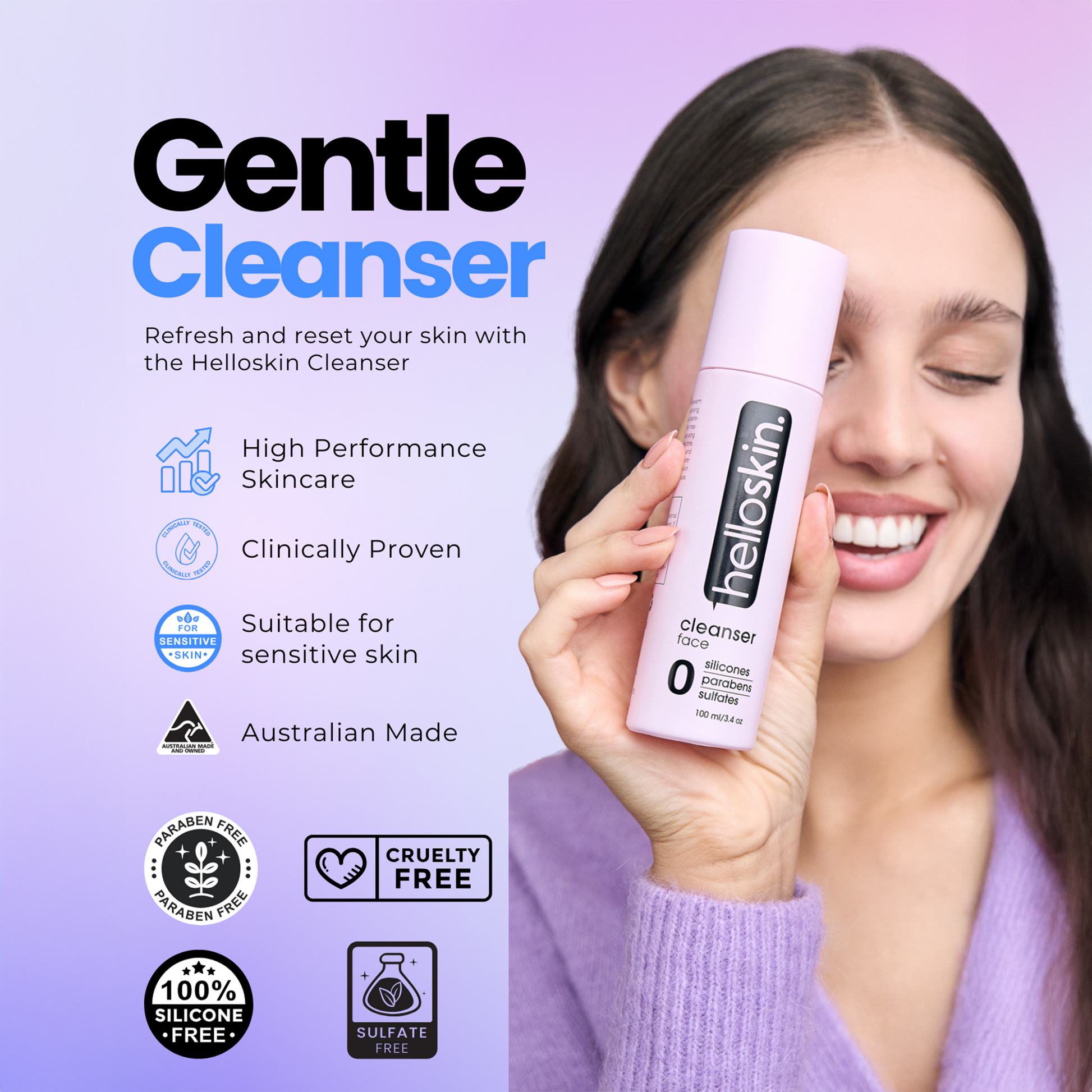 glow am/pm cleanser