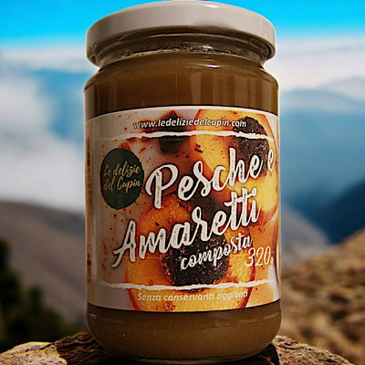 Composta Pesche e Amaretti 320g