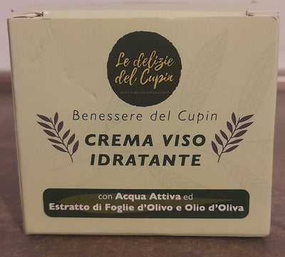 Crema viso idratante alle foglie di ulivo 50ml