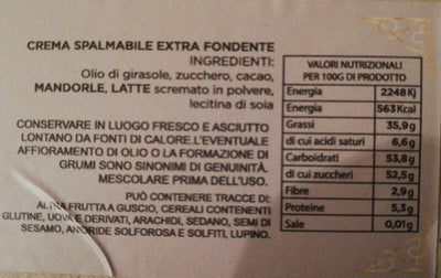 Cupin di Crema spalmabile extra fondente 200gr