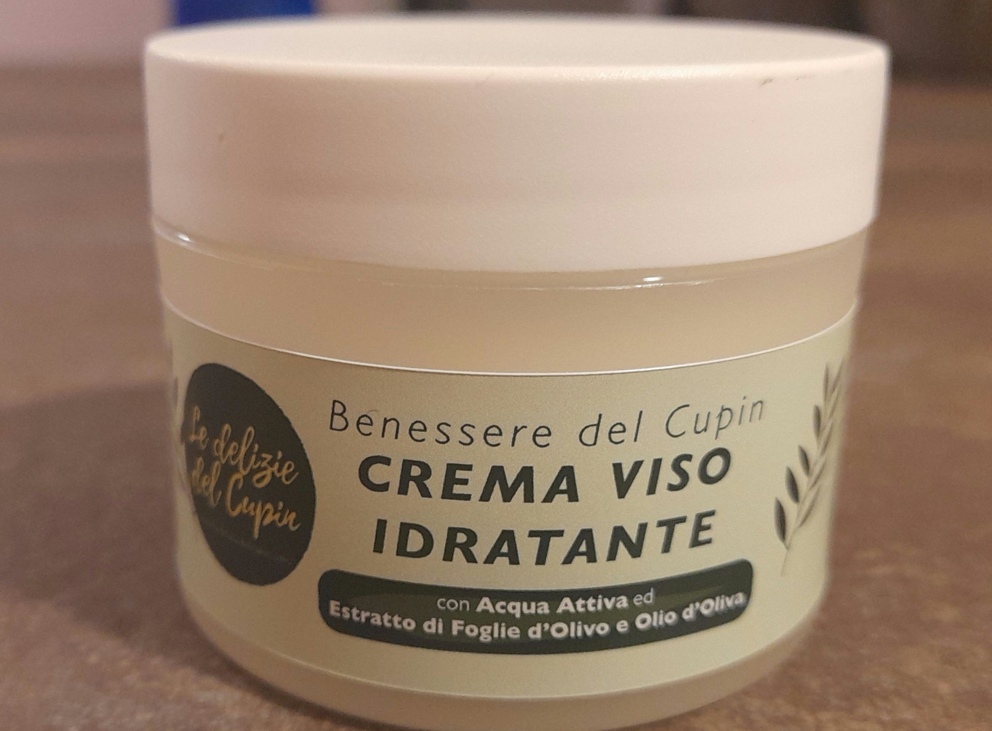 Crema viso idratante alle foglie di ulivo 50ml