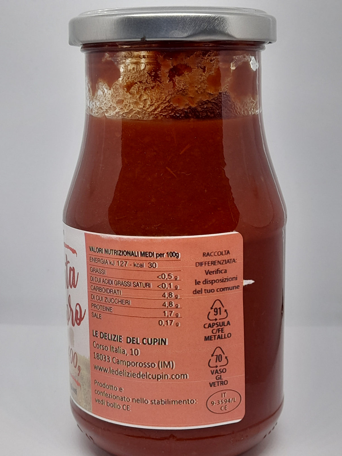 Passata di Pomodoro 400gr