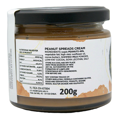 Crema spalmabile alle arachidi 200gr