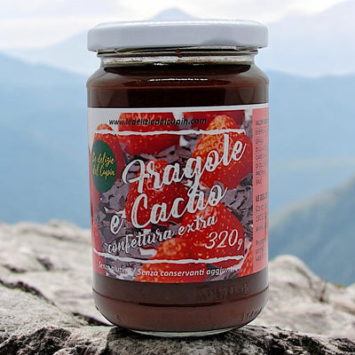 Extra Strawberry and Cocoa Jam 320g