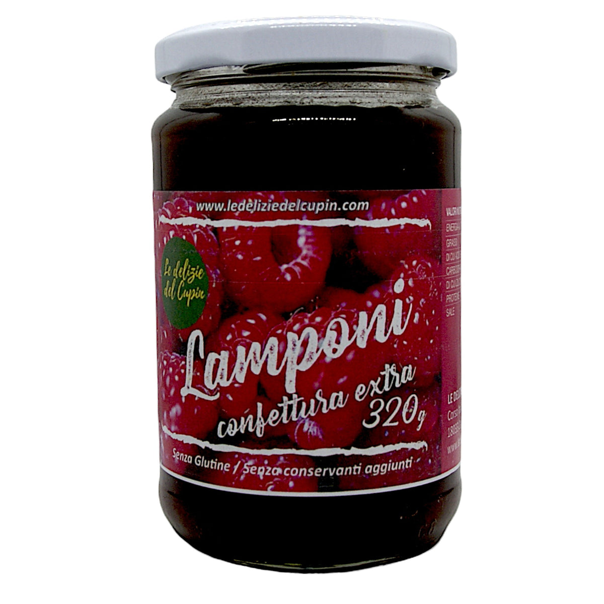 Confettura Extra di Lamponi 320g
