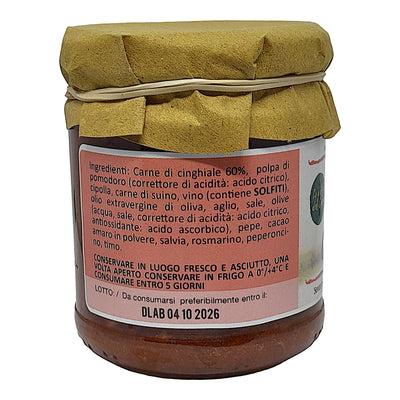Ragù di Cinghiale 180g