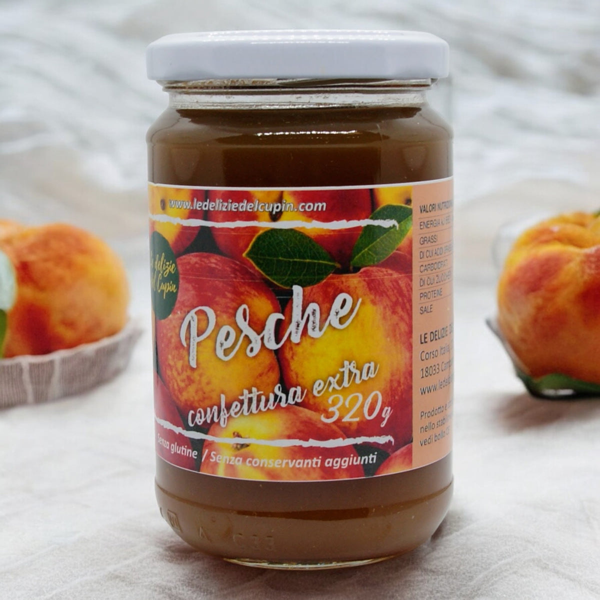 Extra Peach Jam 320g