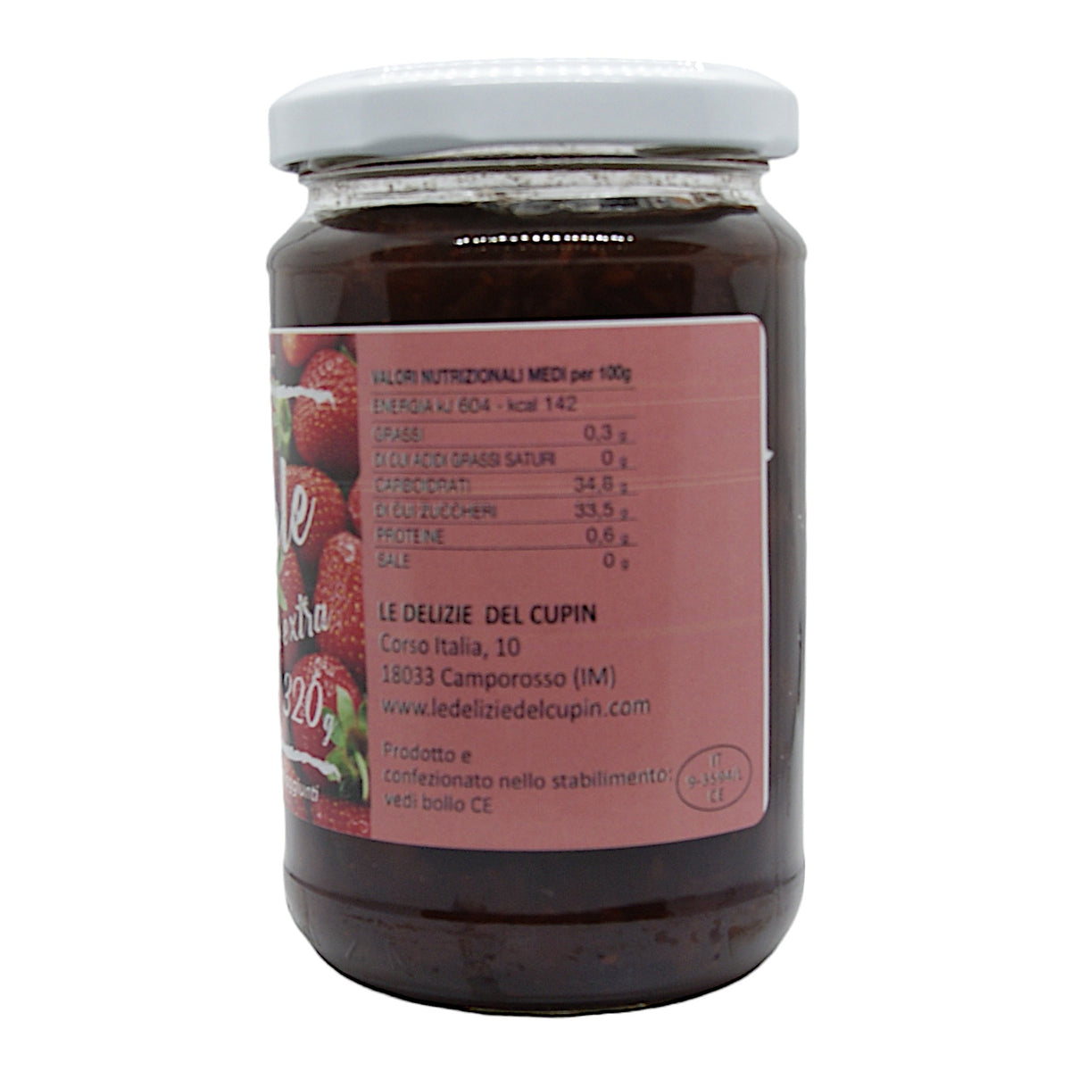 Confettura Extra di Fragole 320g