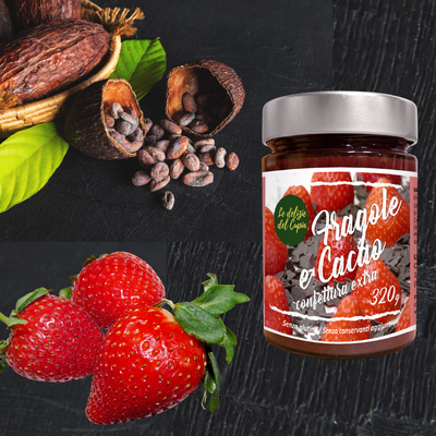 Extra Strawberry and Cocoa Jam 320g
