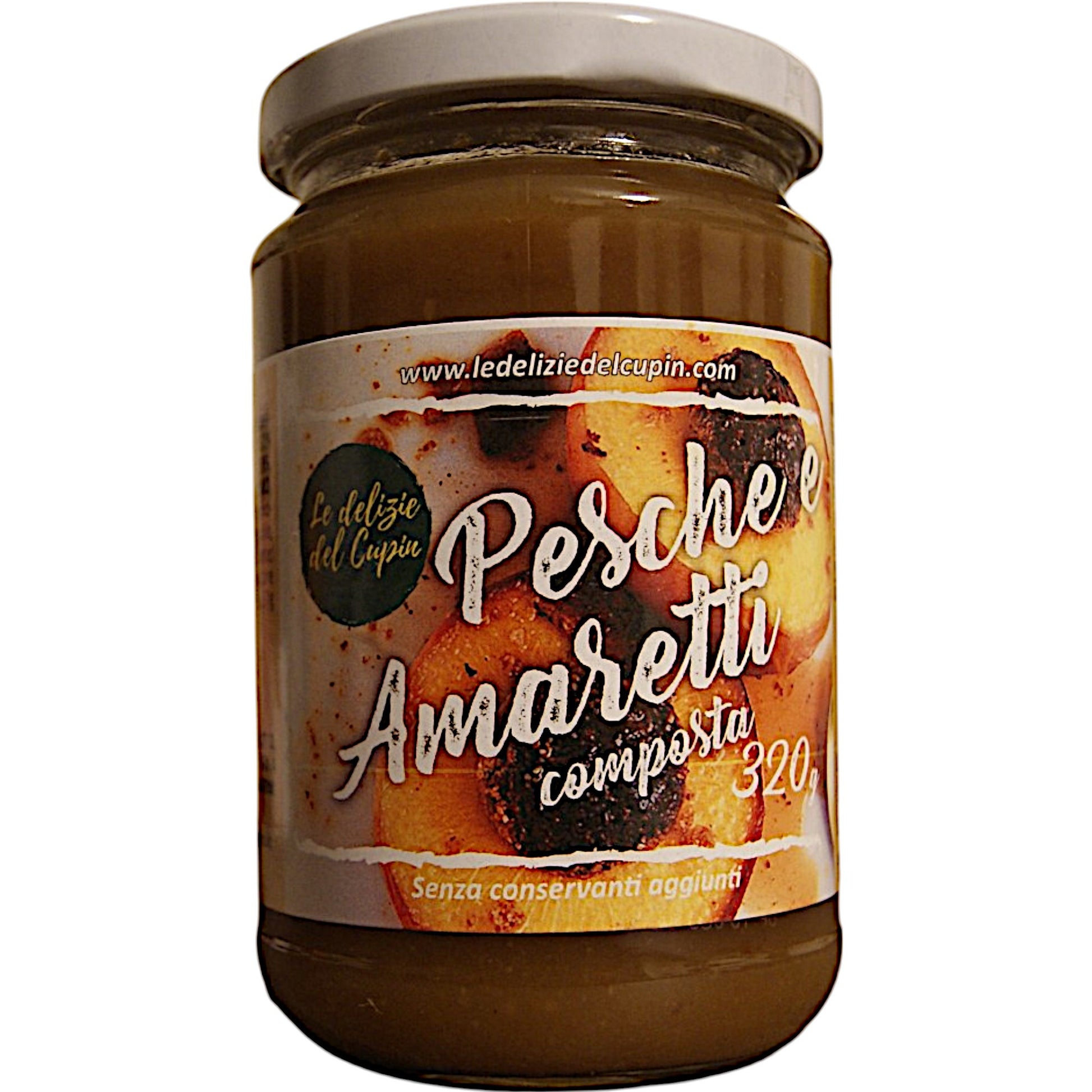 Composta Pesche e Amaretti 320g
