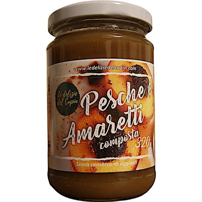 Composta Pesche e Amaretti 320g