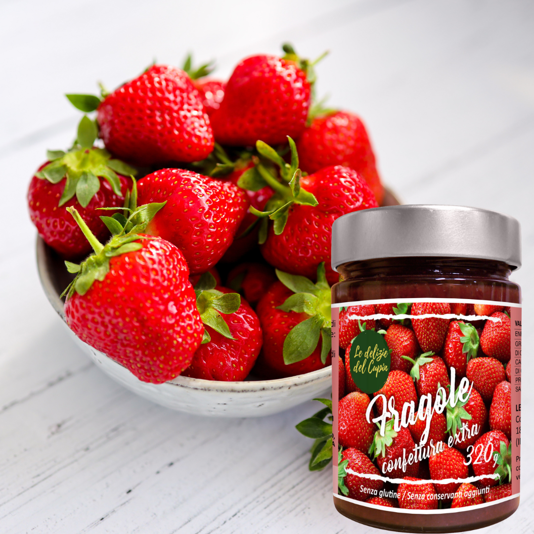 Confettura Extra di Fragole 320g
