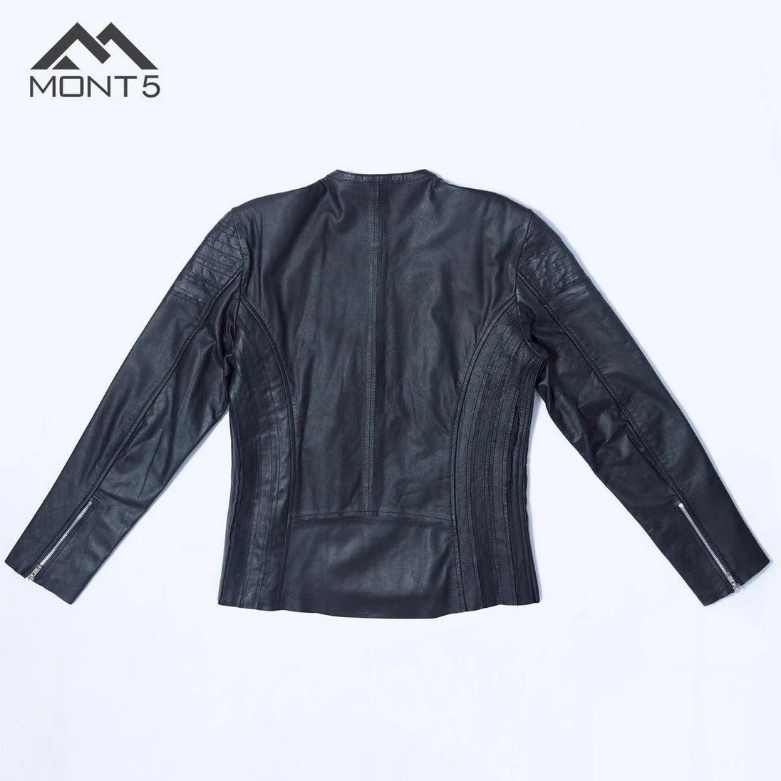 MONT5  Karakoram Perfect Fit Men Leather Jacket Gear Hikes