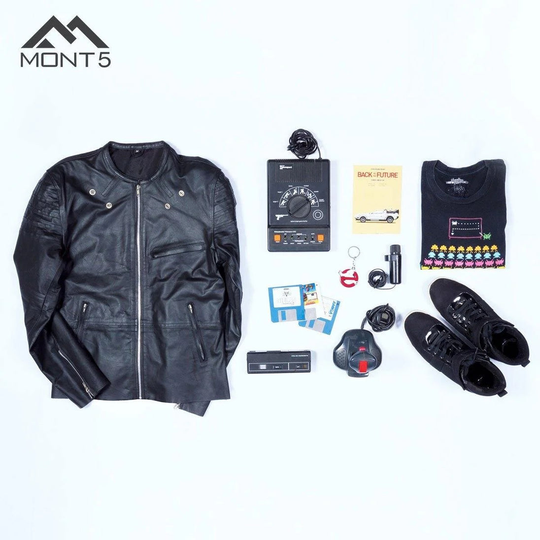 MONT5  Karakoram Perfect Fit Men Leather Jacket Gear Hikes