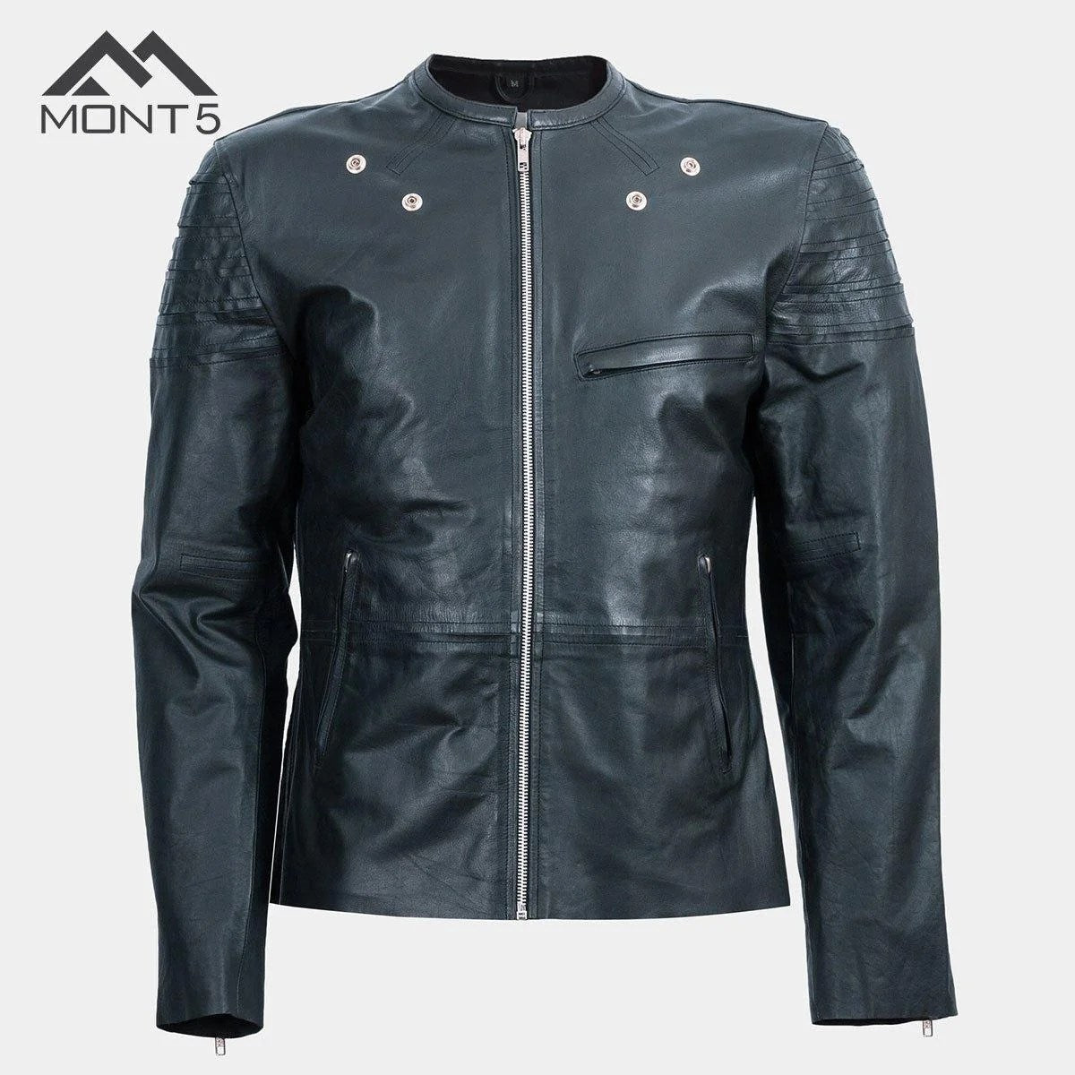 MONT5 Karakoram Perfect Fit Men Leather Jacket