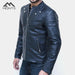 MONT5  Karakoram Perfect Fit Men Leather Jacket Gear Hikes