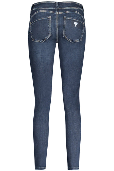 GUESS JEANS WOMEN'S DENIM JEANS BLUE