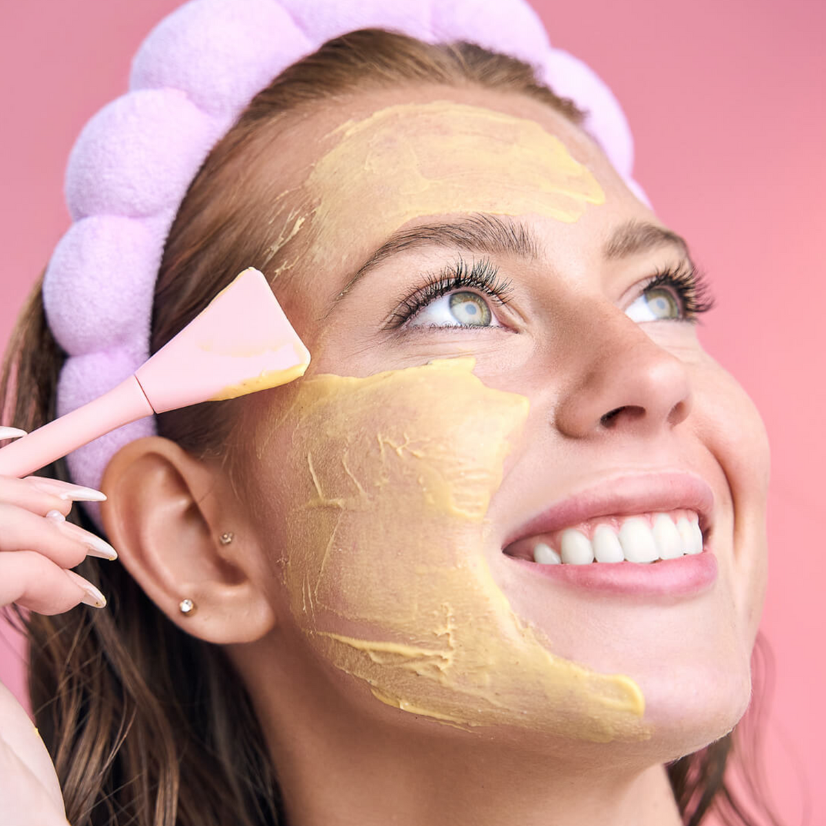 hibiscus clay mask