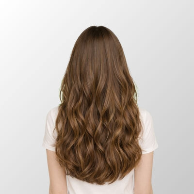 Honey Blonde Balayage (1A/1A+4Q) I-Tip Hair Extensions (50g-100g)
