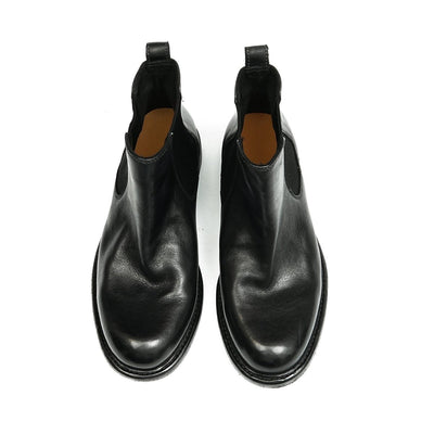 Horsehide Chelsea Boots Classic Ankle Boots for Men
