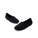Houndstooth Knit Slip-On Flat Loafers – Round Toe Everyday Flats MALOVE MZ