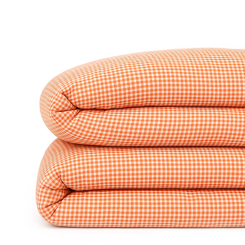 Housse de Couette en Coton Bio Vichy