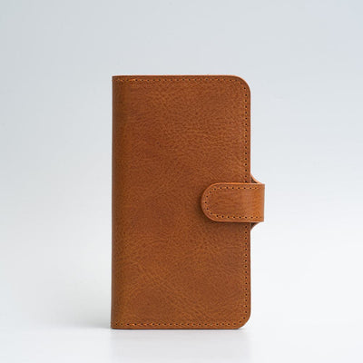 Full-Grain Leather Folio Case Wallet for iPhone 12/13 Series with MagSafe - Classic 4.0