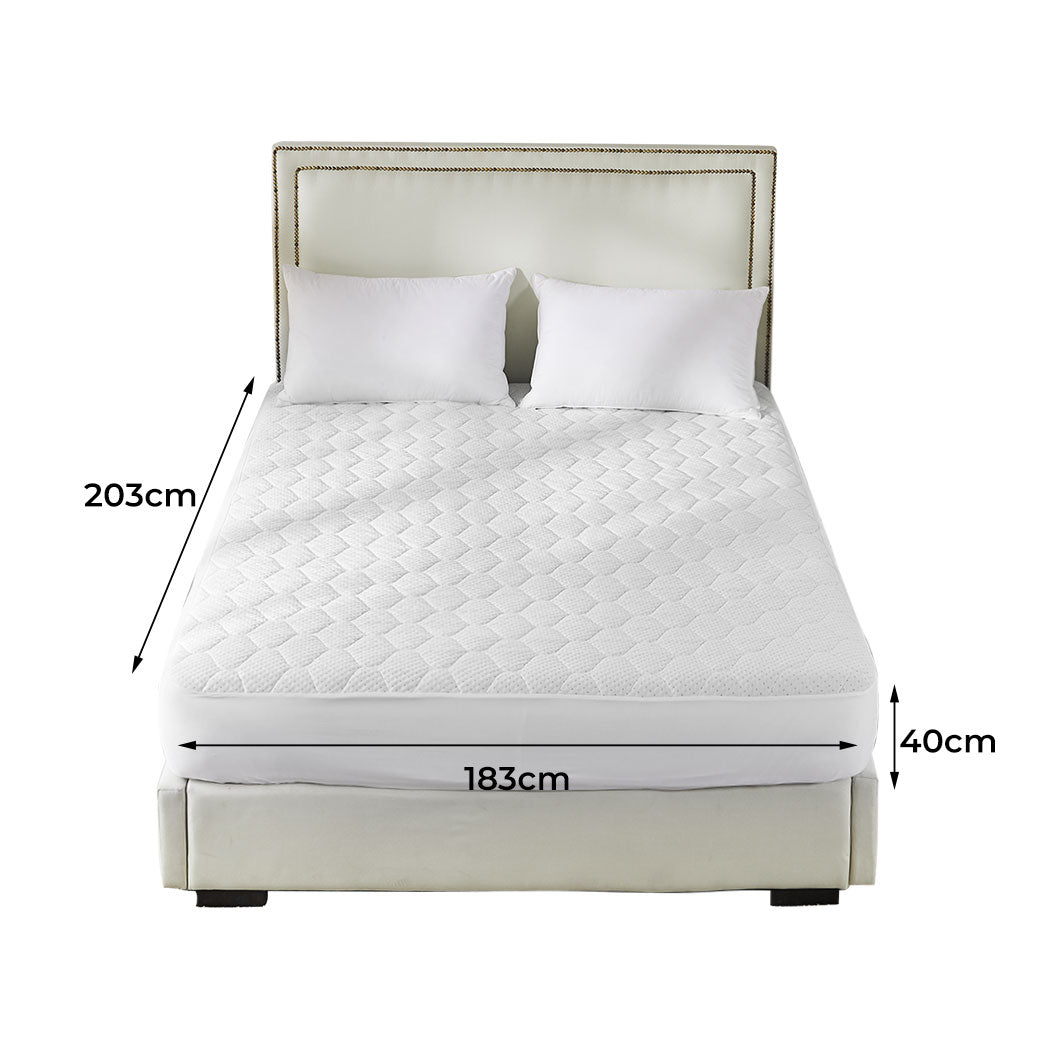 NNEIDS Dreamz Mattress Protector Topper Bamboo King