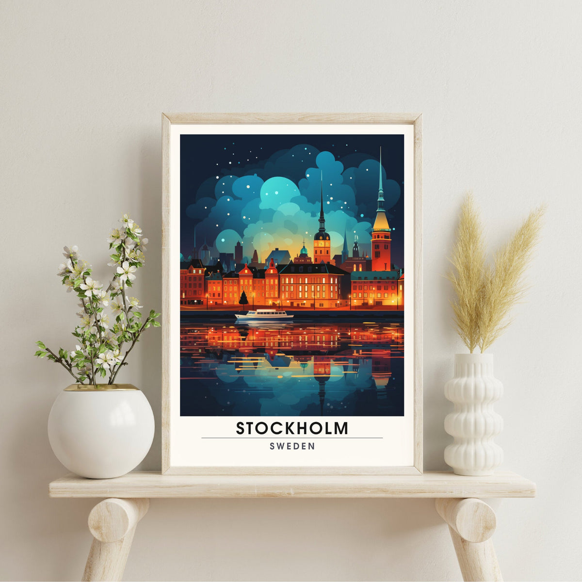 Impression Stockholm |  voyage de nuit à Stockholm