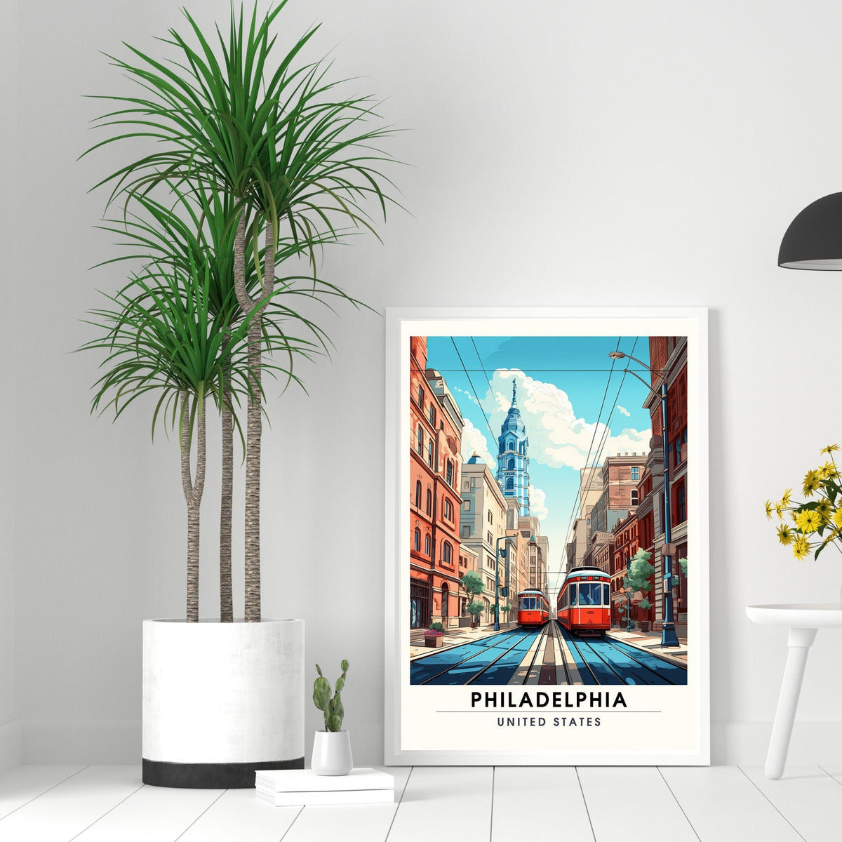 Impression Philadelphie | Impression de voyage Philadelphie |  poster Philadelphie