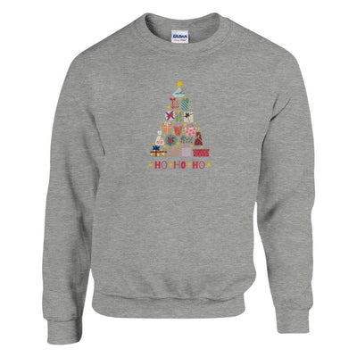 Sweat unisexe Noël - Sapin de noël  et cadeau - 10 couleurs disponibles
